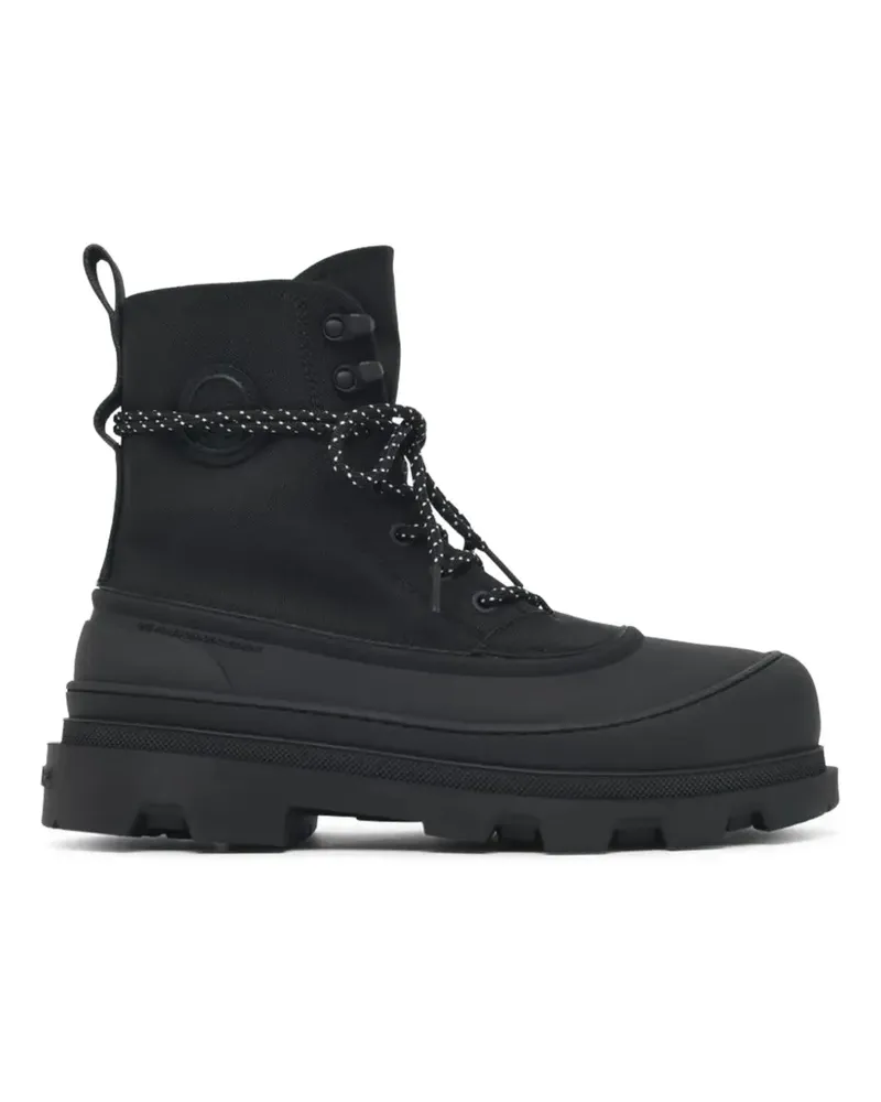Moncler Vera Sheal logo-patch chunky boots - Schwarz Schwarz