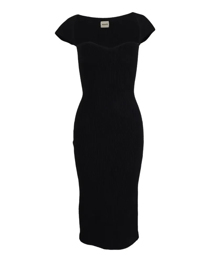 KHAITE Allegra Kleid - Schwarz Schwarz