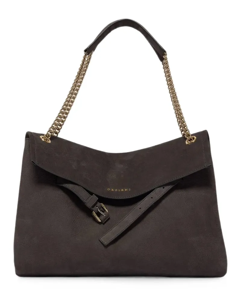 Orciani Midi Venus Nabucco Schultertasche - Grau Grau
