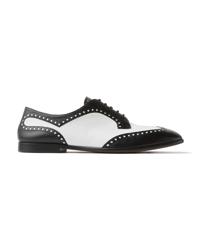 Versace Mick Derby-Schuhe - Schwarz Schwarz