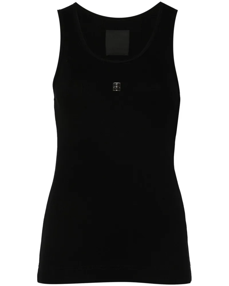 Givenchy Tanktop mit 4G-Motiv - Schwarz Schwarz
