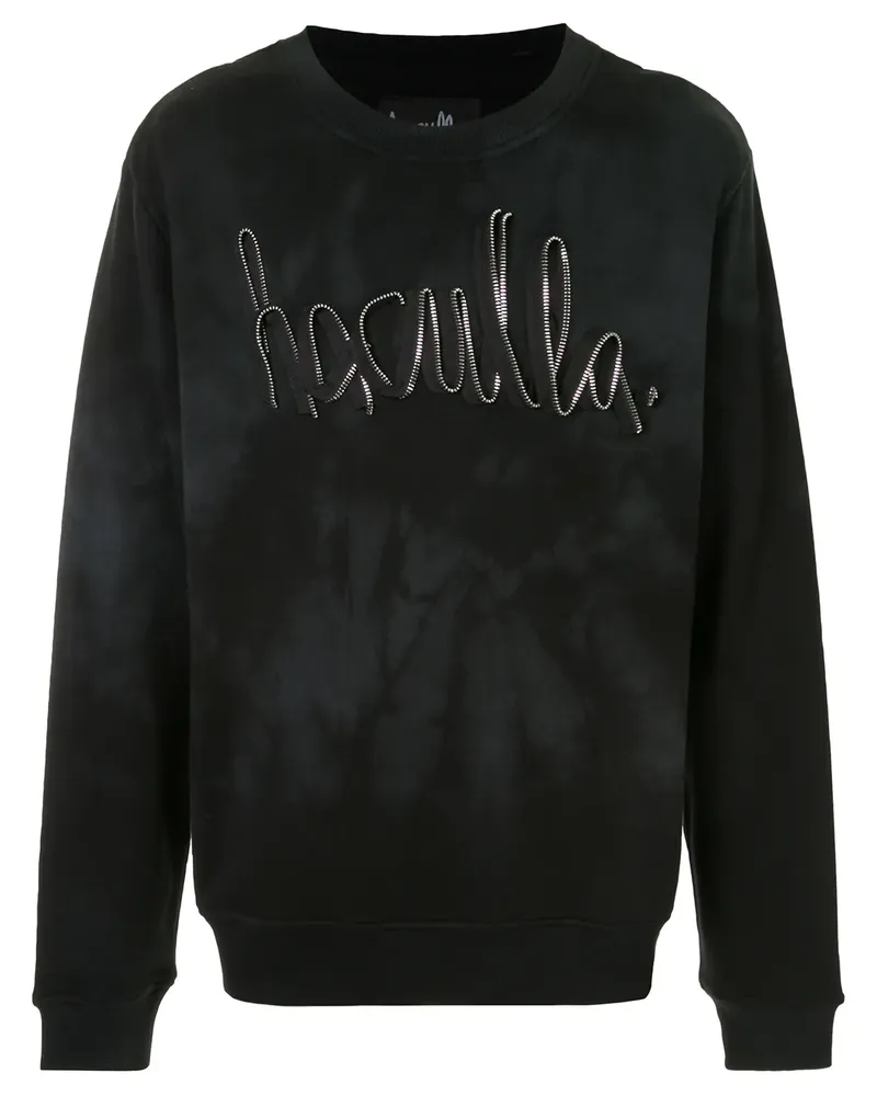 Haculla Sweatshirt mit Reißverschlussdetail - Schwarz Schwarz