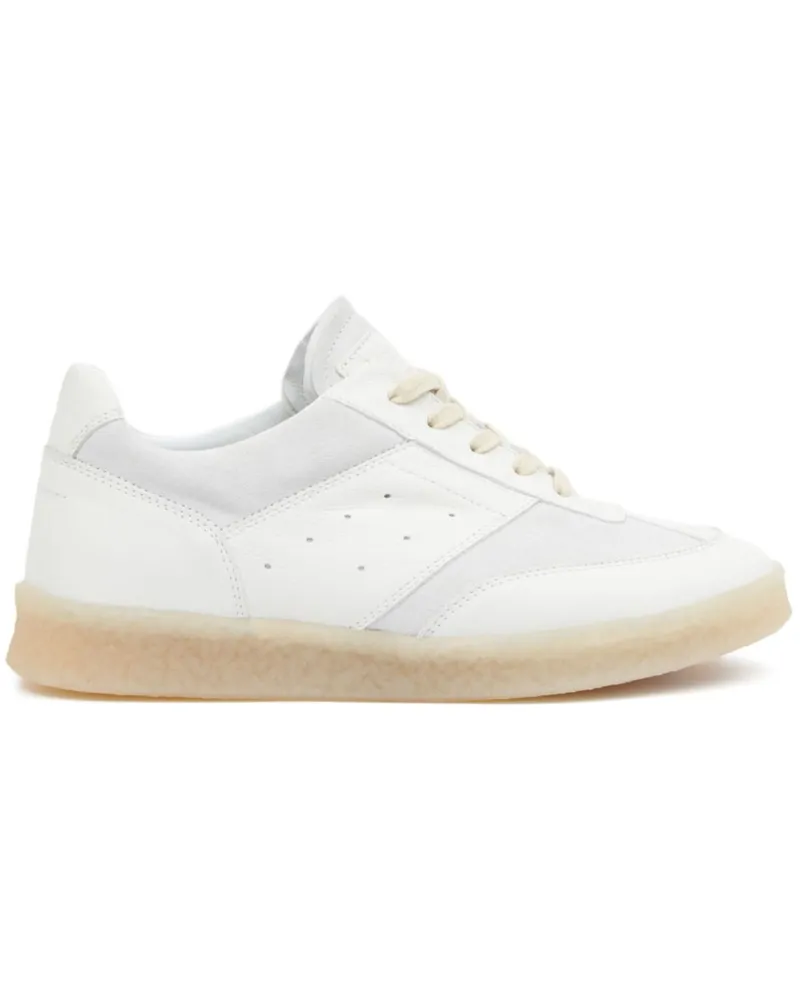 Maison Margiela 6 Court Sneakers - Weiß Weiß