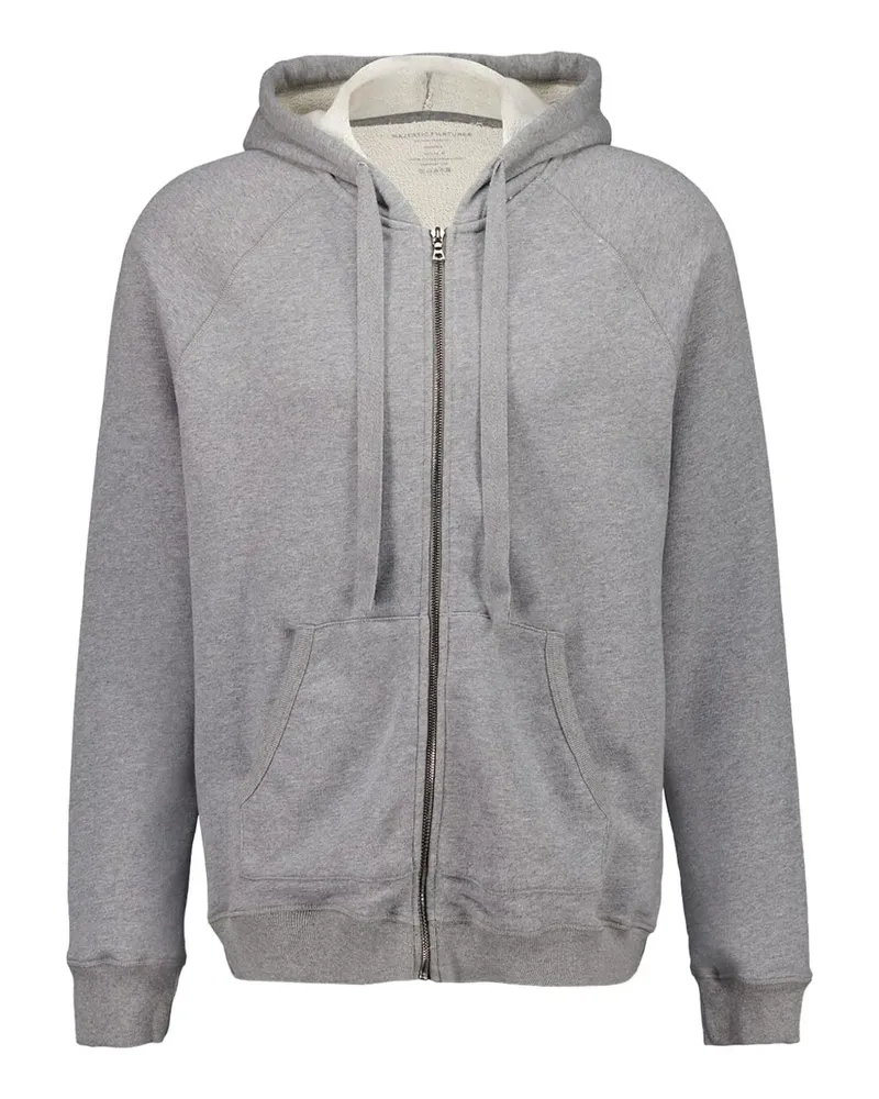 Majestic Klassischer Hoodie - Grau Grau