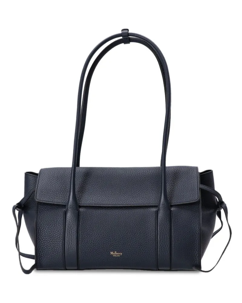Mulberry Kleine Soft Bayswater Schultertasche - Blau Blau