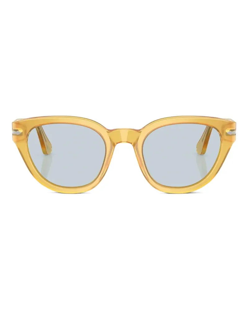 Persol Klassische Cat-Eye-Sonnenbrille - Gelb Gelb