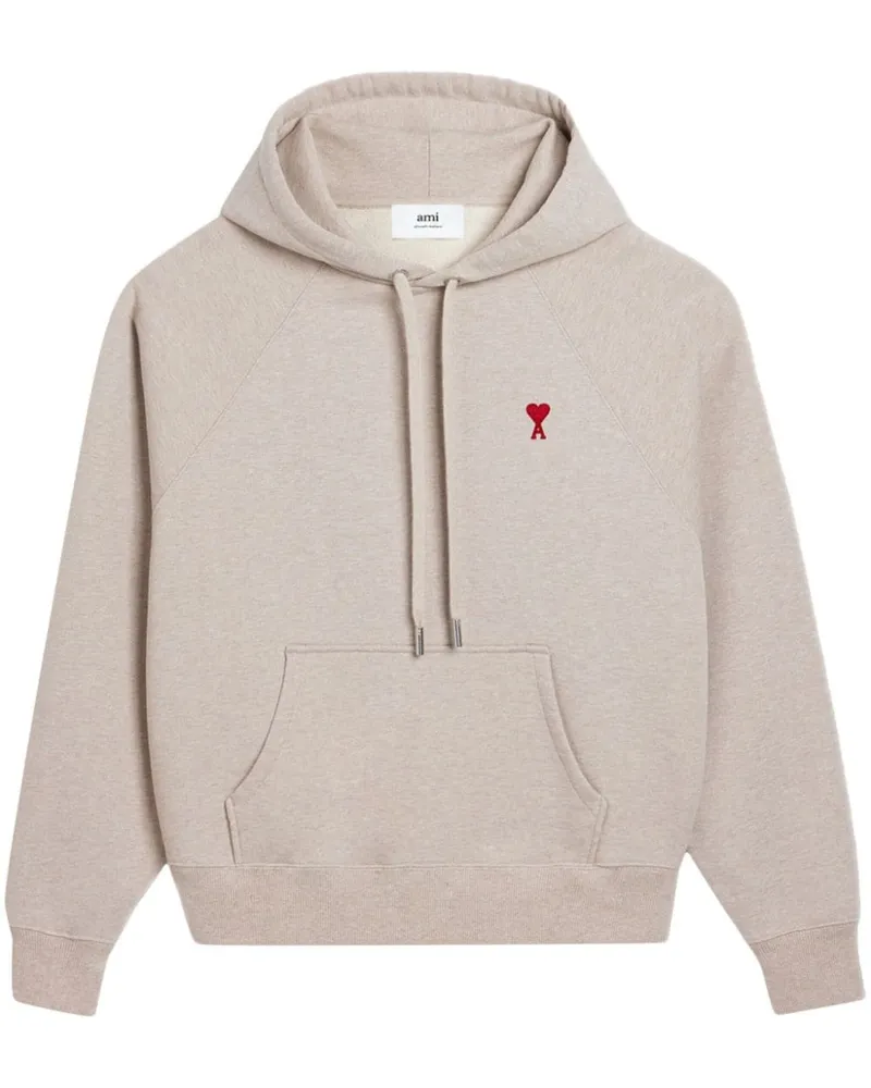 AMI Paris Ami de Coeur Hoodie - Nude Nude
