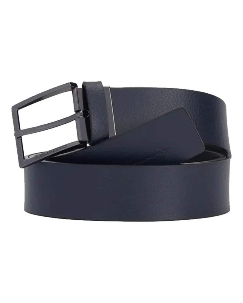 Piquadro Gürtel aus Leder - Blau Blau