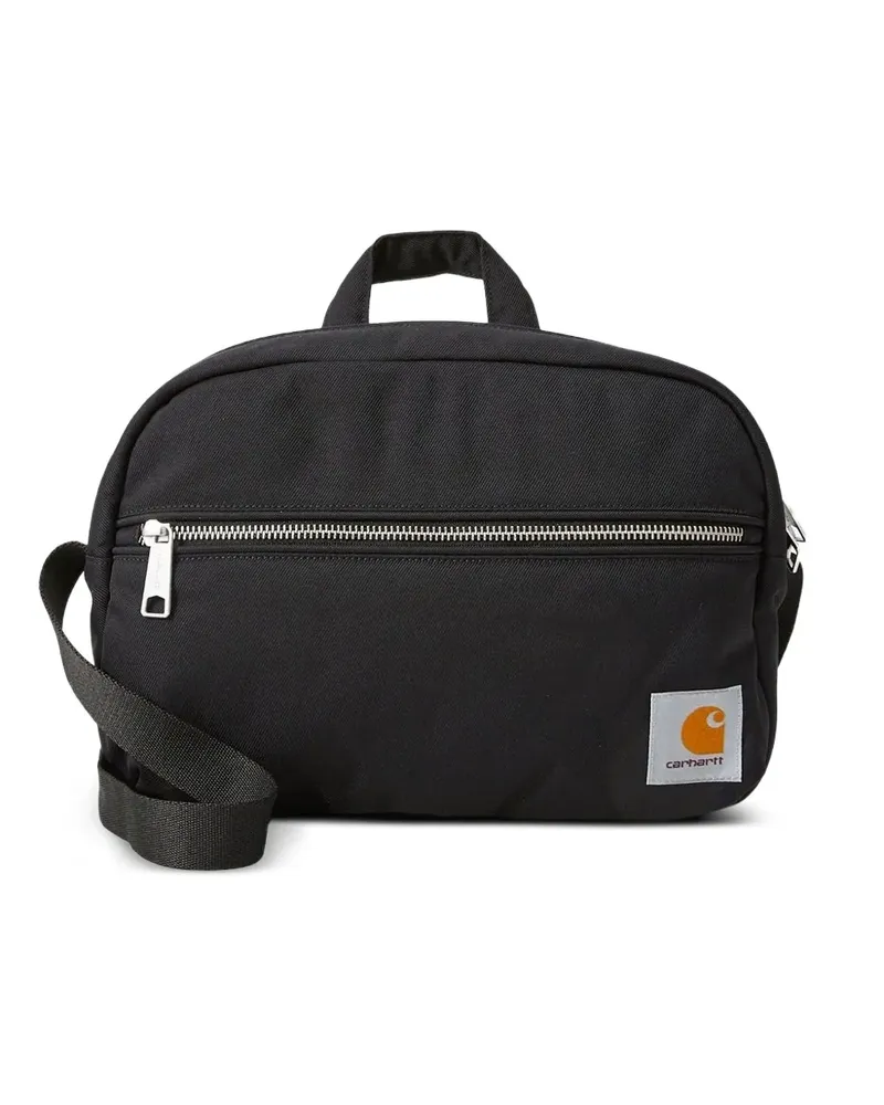 Carhartt WIP Leroy Schultertasche mit Reißverschluss - Schwarz Schwarz