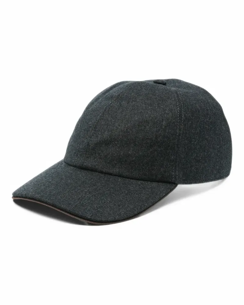 Canali Baseballkappe aus Wollfilz - Grau Grau