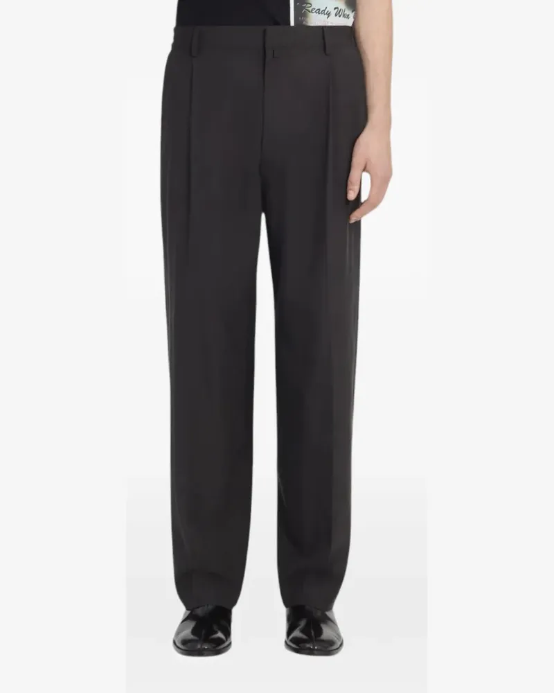 Maison Margiela Hemdhose aus Wolle - Grau Grau