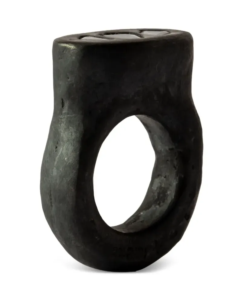 Parts Of Four Roman Ring mit Diamanten - Schwarz Schwarz