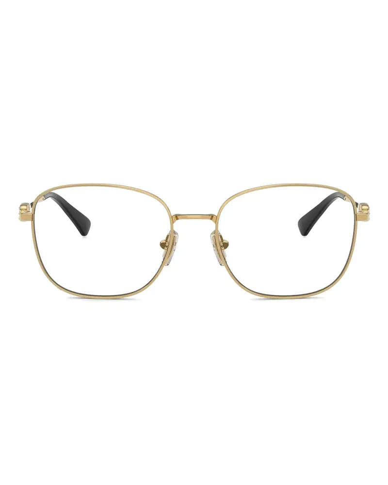 Vogue Brille mit eckigem Gestell - Gold Gold