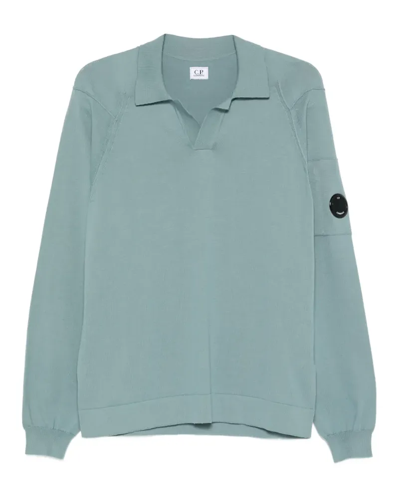 C.P. Company logo-patch sweatshirt - Blau Blau