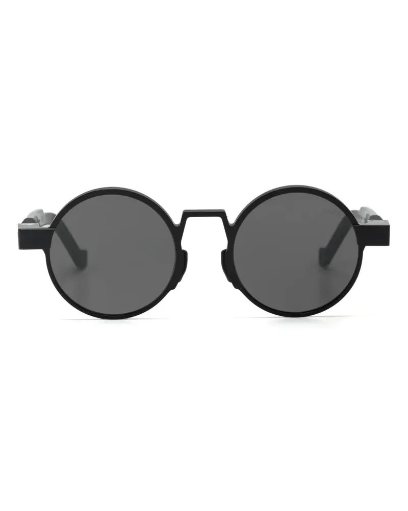 VAVA EYEWEAR Sonnenbrille mit rundem Gestell - Schwarz Schwarz