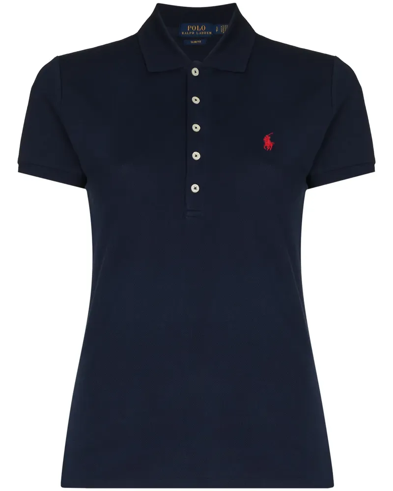 Ralph Lauren Pikee-Poloshirt - Blau Blau