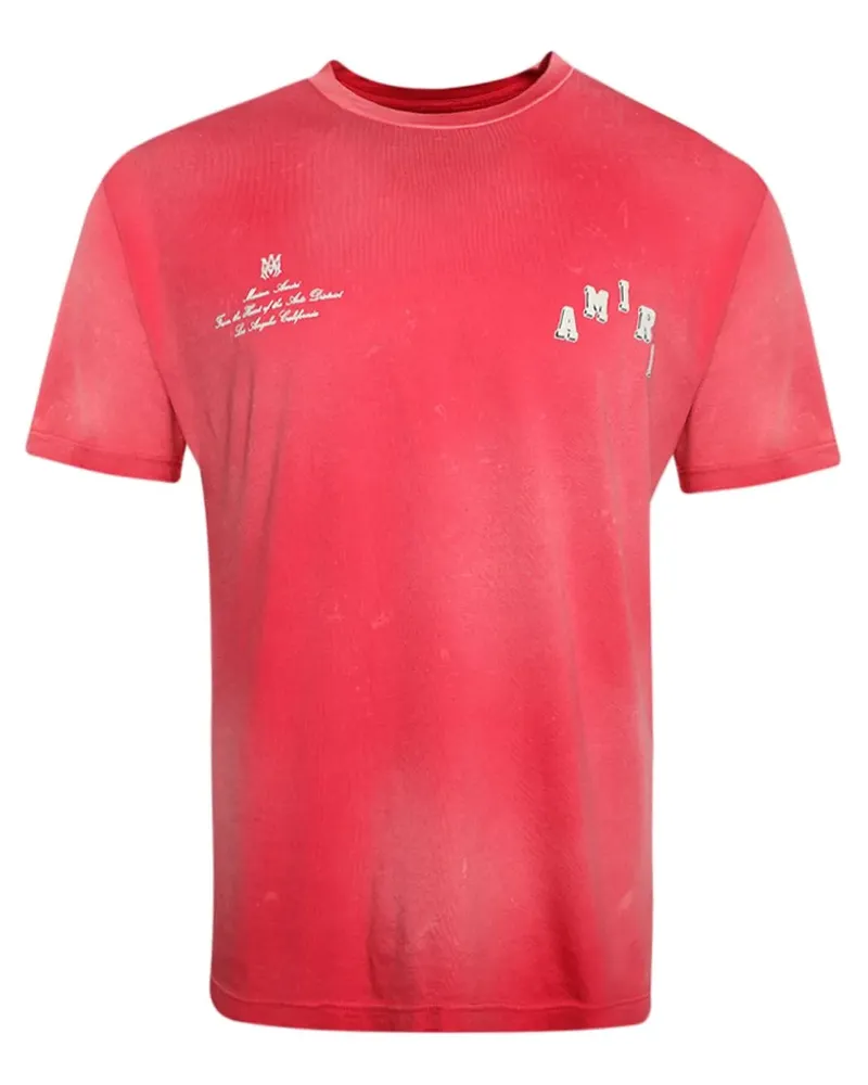 Amiri Vintage Collegiate T-Shirt - Rot Rot