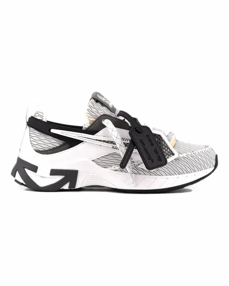 OFF-WHITE Space Memo Sneakers - Weiß Weiß