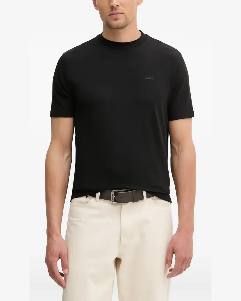 Karl Lagerfeld logo-print T-shirt - Schwarz Schwarz