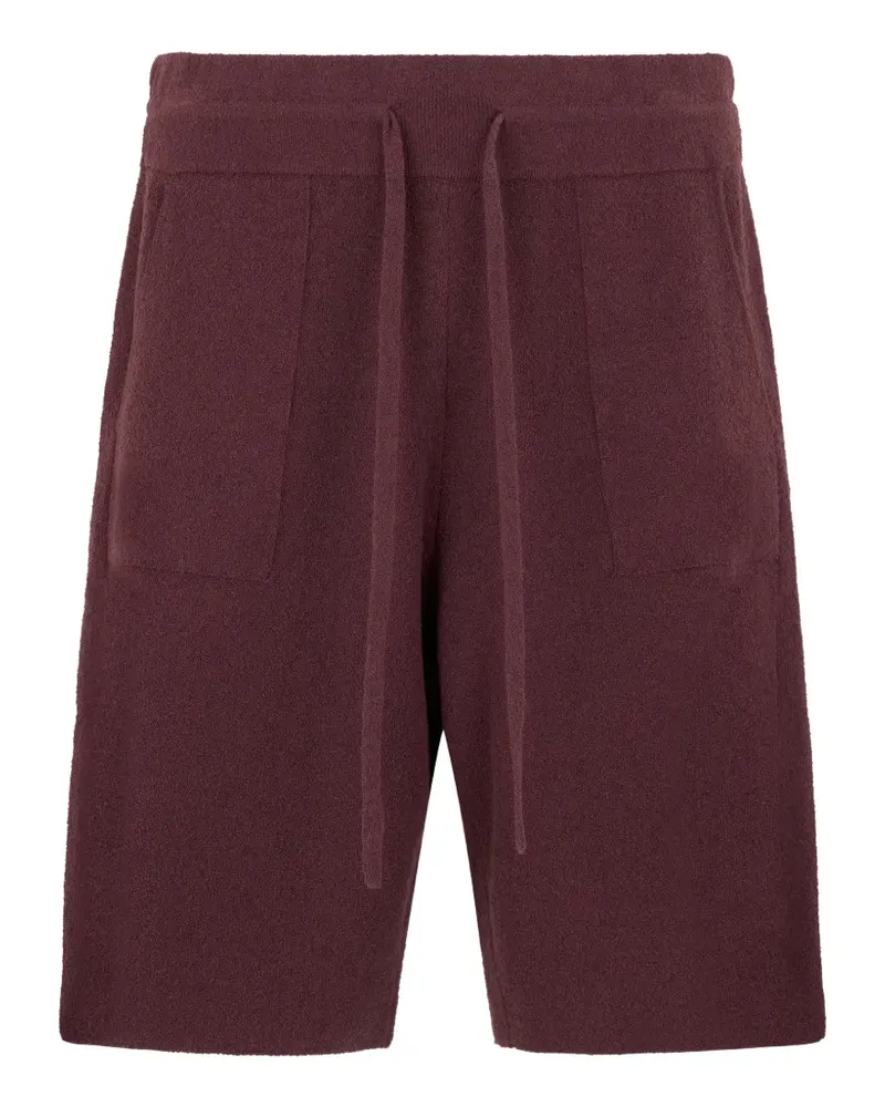 Roberto Collina elasticated shorts - Rot Rot
