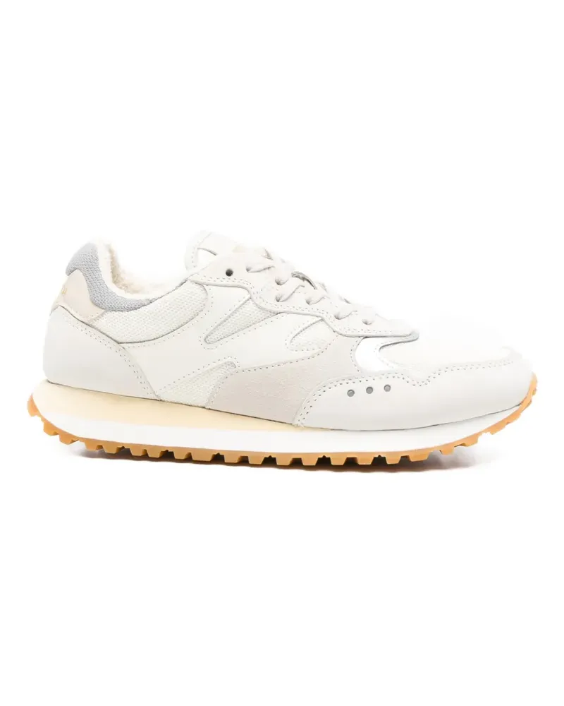 Woolrich lace-up sneakers - Nude Nude