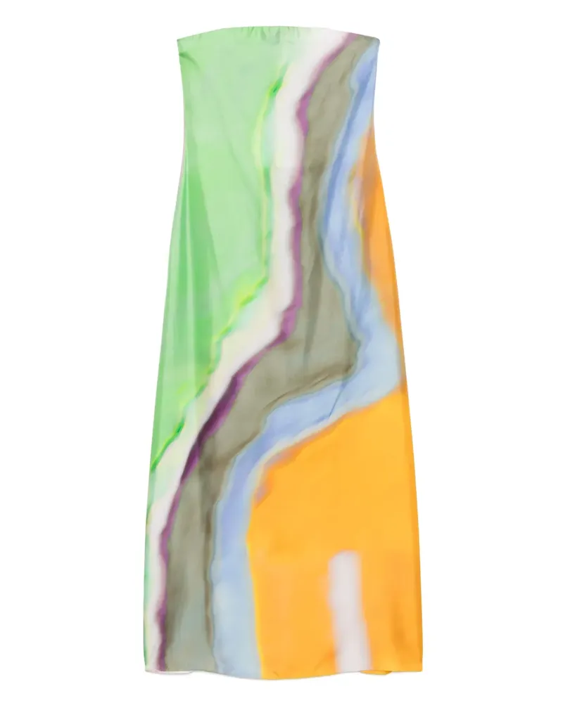 Christopher Esber Aura Kleid - Orange Orange