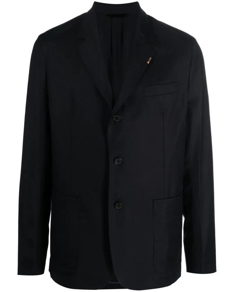 Paul Smith Sakko mit fallendem Revers - Blau Blau