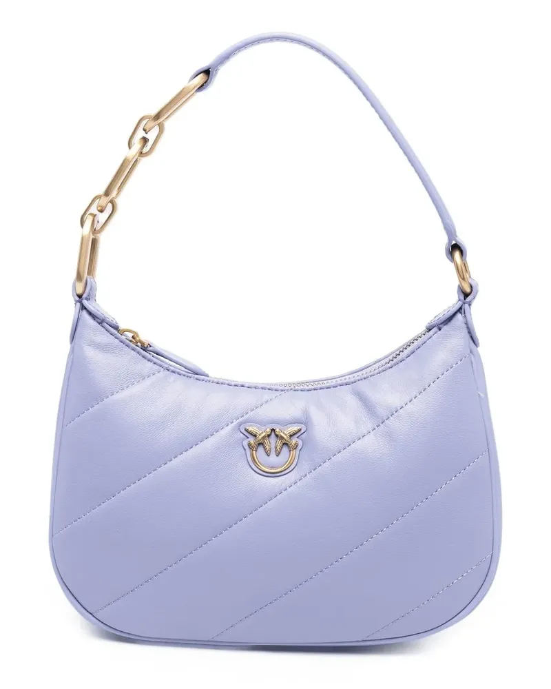 Pinko Gesteppte Love Lady Handtasche - Violett Violett