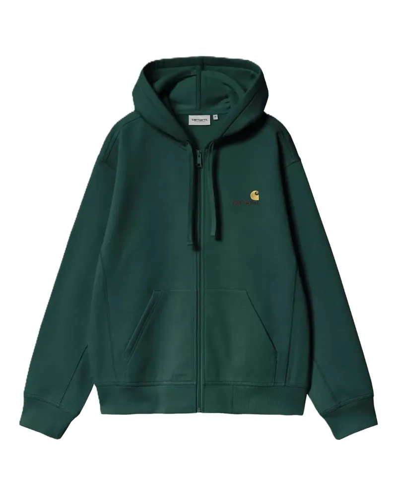 Carhartt WIP American zip hoodie - Grün Grün