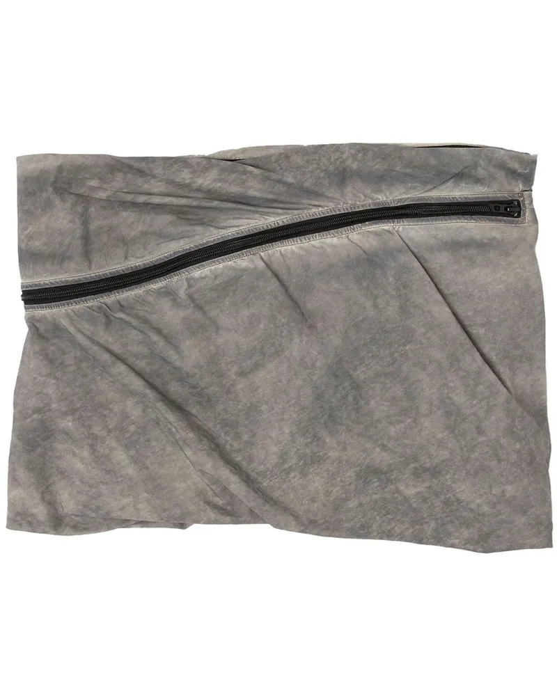 Diesel Voluminöser Rock - Grau Grau