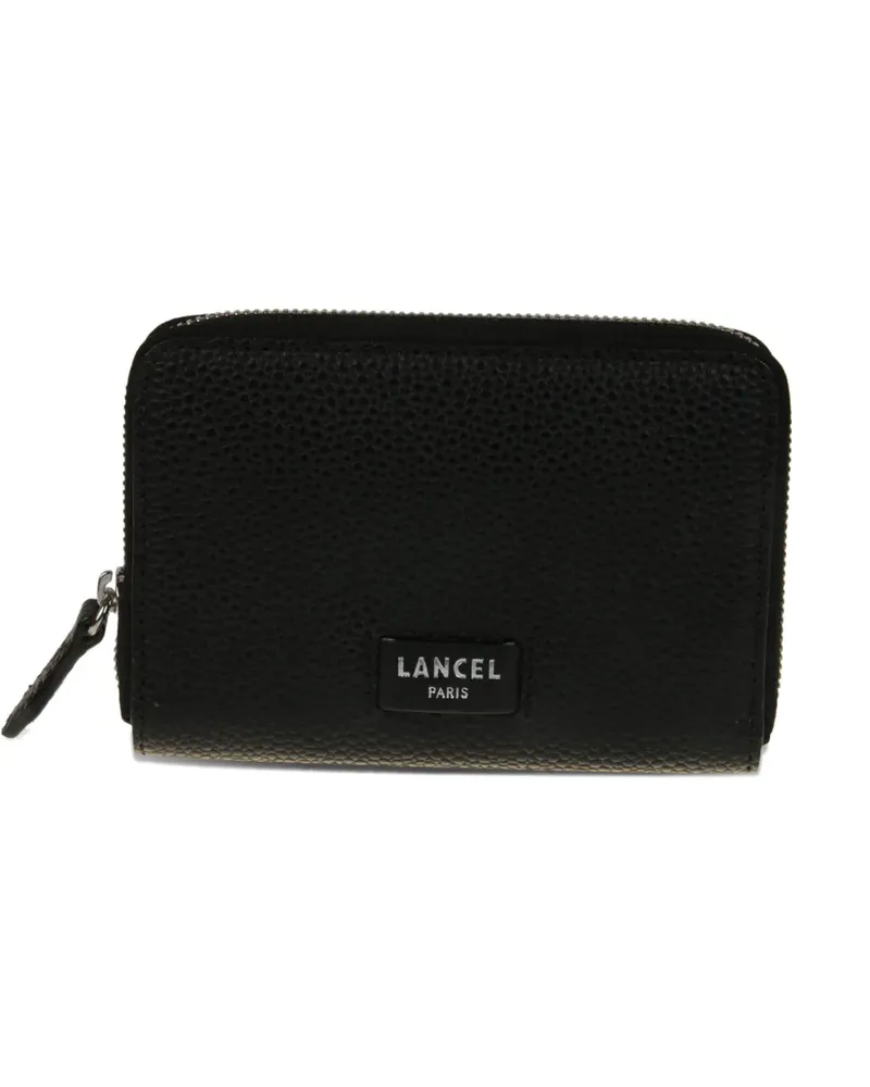 Lancel zip leather wallet - Schwarz Schwarz
