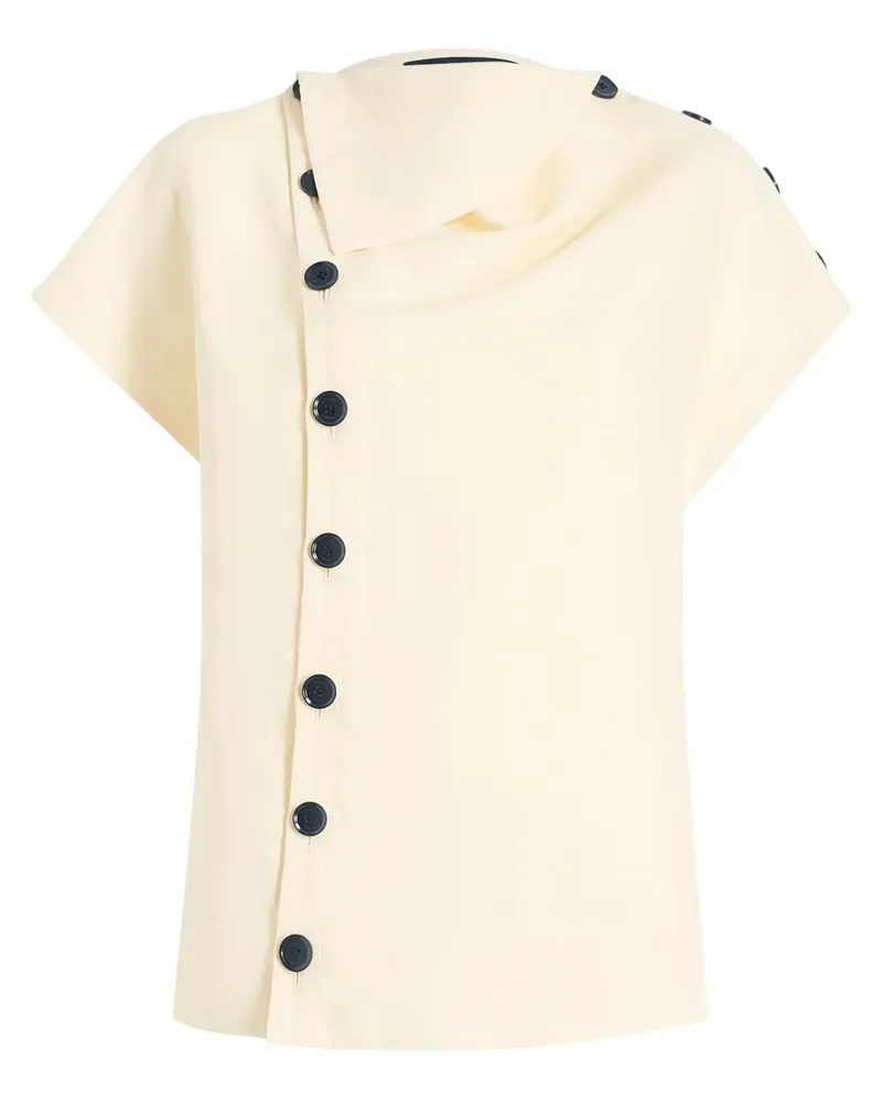 Proenza Schouler Zion Bluse - Nude Nude