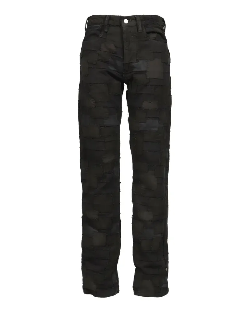 Matthew Williamson Boro patchwork jeans - Schwarz Schwarz