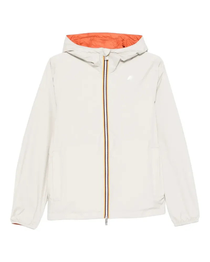 K-Way Wendbare Jake Plus.2 Kapuzenjacke - Nude Nude