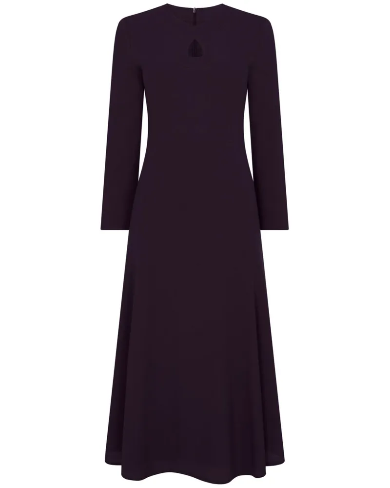 JANE Atelier Vogue Midikleid - Schwarz Schwarz