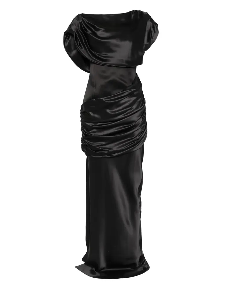 Giuseppe di Morabito Maxikleid-Set aus Seide (2er-Set) - Schwarz Schwarz