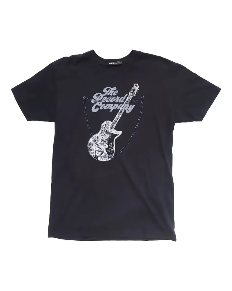 HTC Hollywood Trading Company T-Shirt mit grafischem Print - Schwarz Schwarz