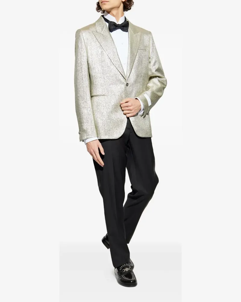 Tom Ford stiffened-collar shirt - Weiß Weiß