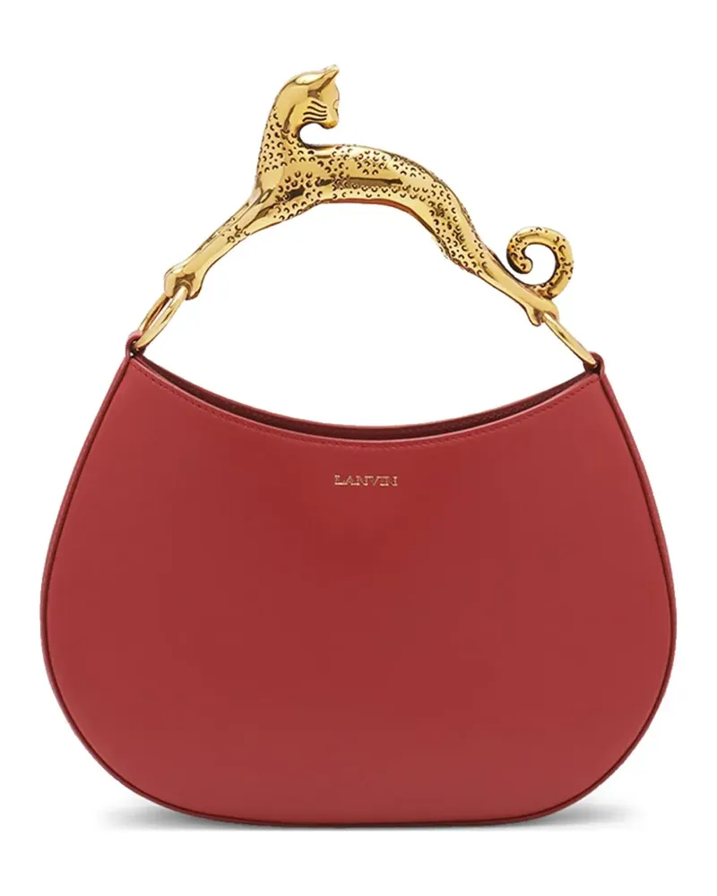 Lanvin Handtasche mit verziertem Henkel - Rot Rot