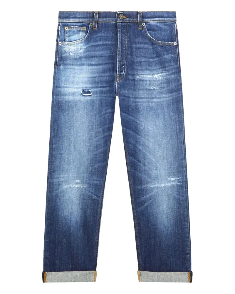 Dondup Jeans im Distressed-Look - Blau Blau