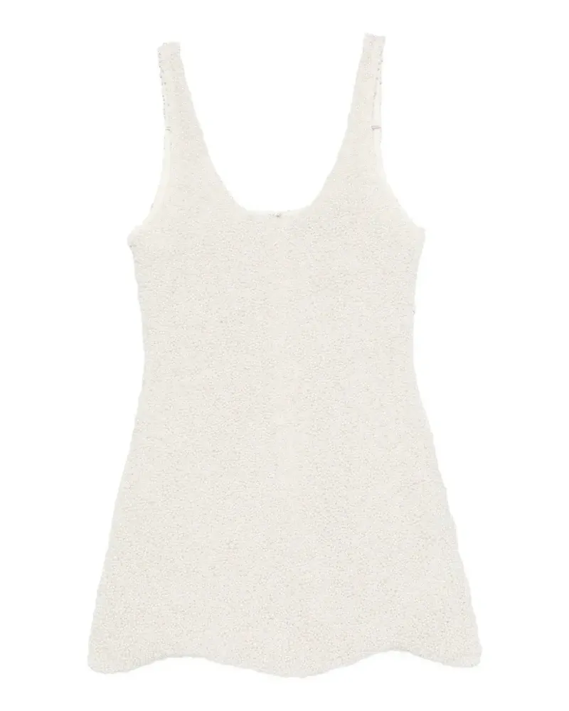 Giuseppe di Morabito embellished mini dress - Nude Nude