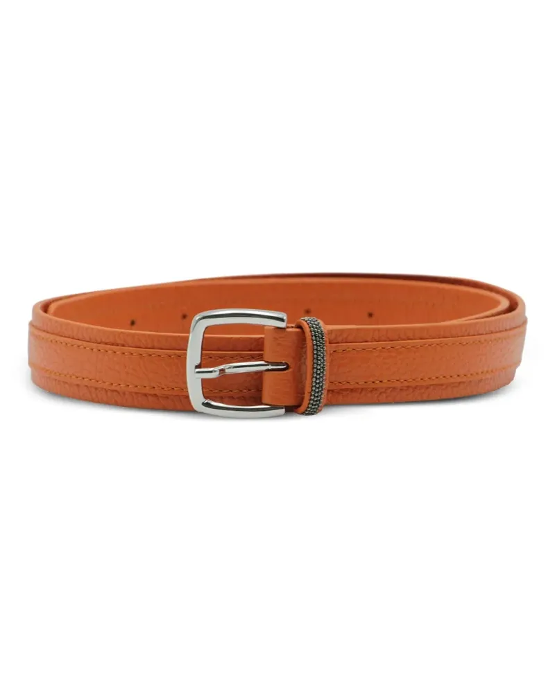 Fabiana Filippi Gürtel mit Perlen - Orange Orange