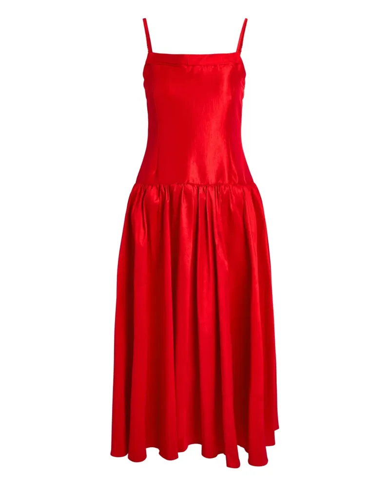 Sister Jane Quartet spaghetti-strap midi dress - Rot Rot