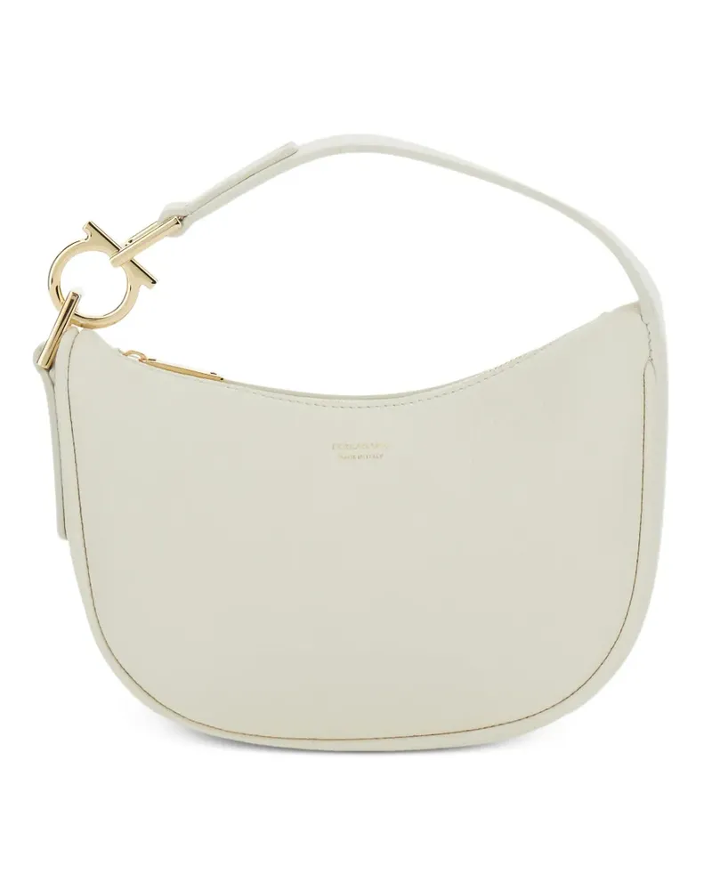 Ferragamo Handtasche mit Reißverschluss - Weiß Weiß