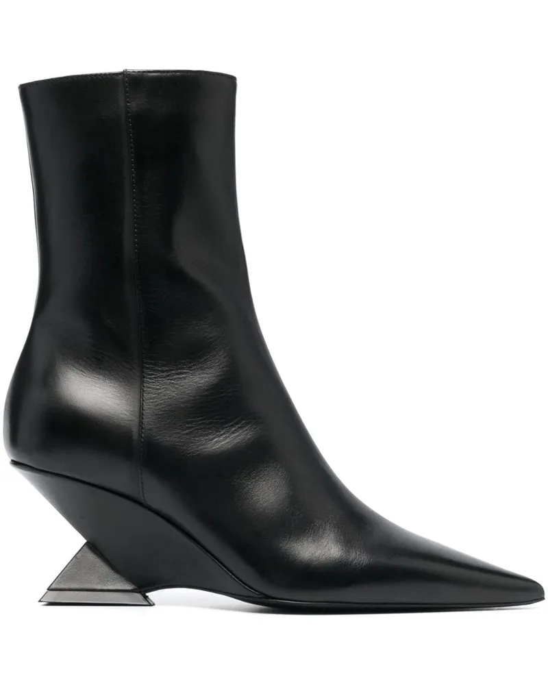 ATTICO Cheope Stiefeletten 70mm - Schwarz Schwarz
