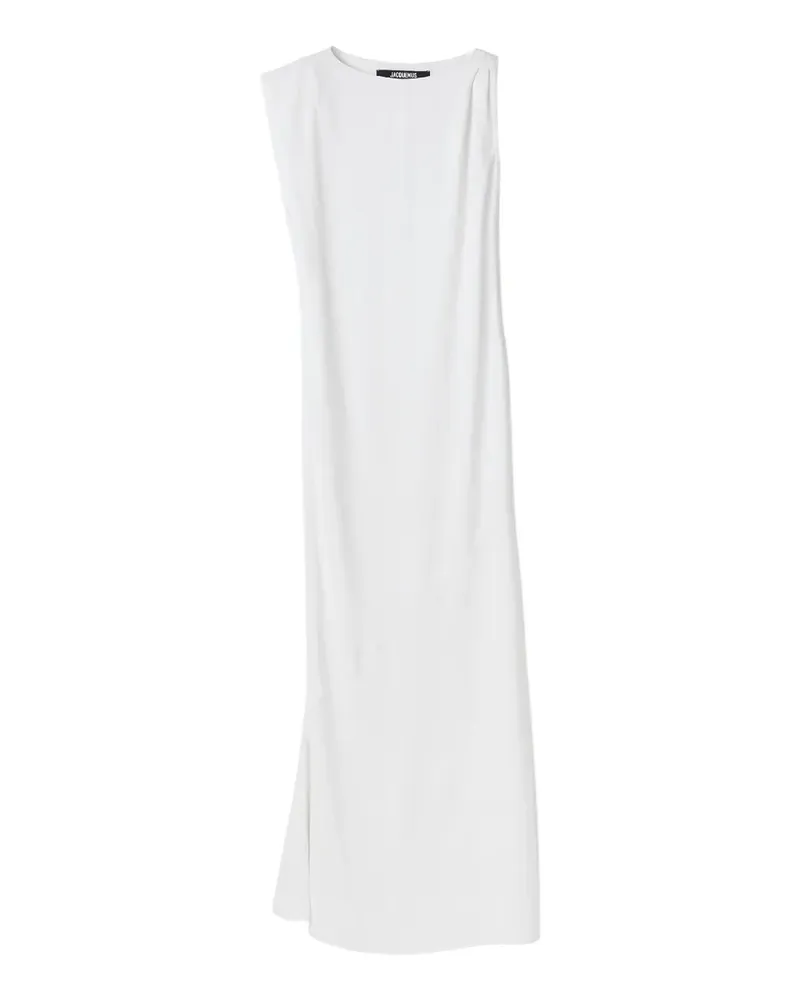 Jacquemus La Robe sleeveless maxi dress - Weiß Weiß