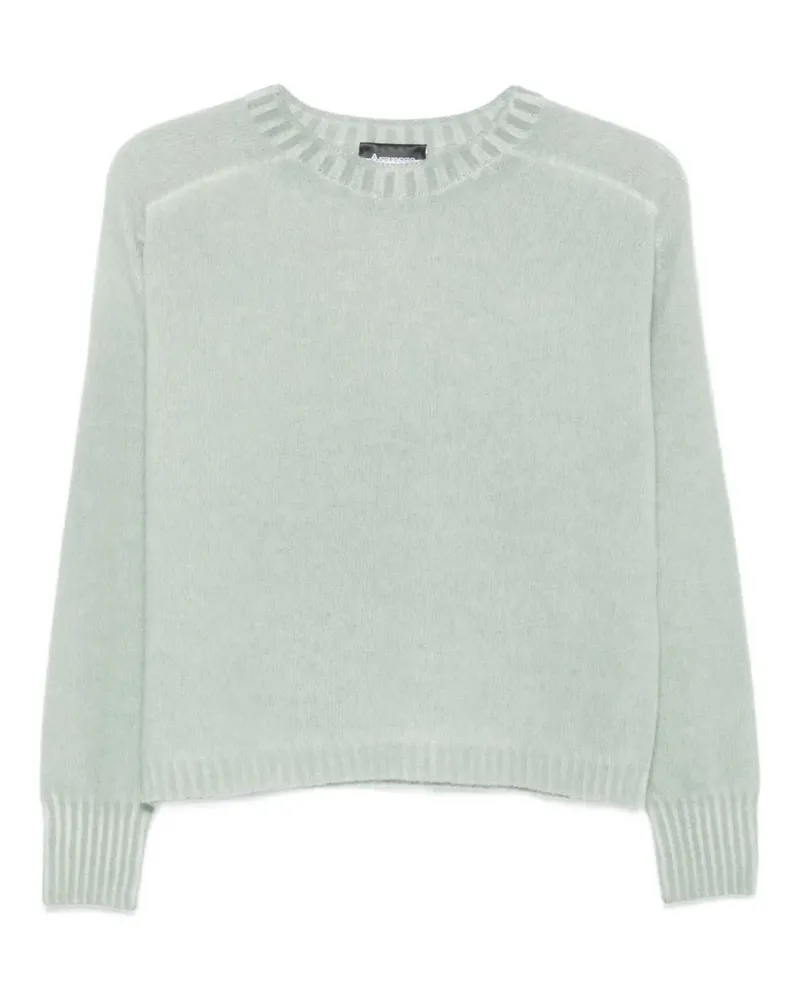Arovescio Pullover mit gerippten Bündchen - Grün Grün