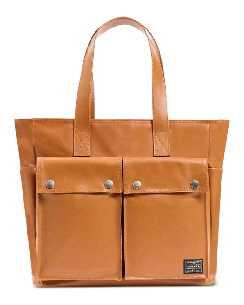 PORTER-YOSHIDA & CO pocket tote bag - Nude Nude