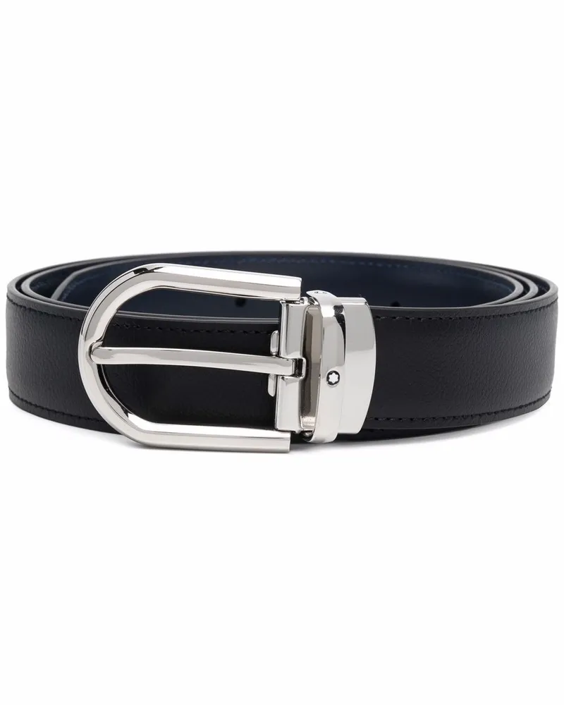 Montblanc Klassischer Gürtel - Schwarz Schwarz