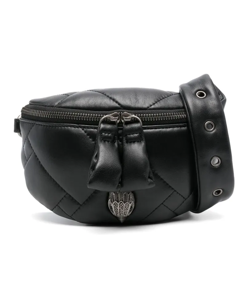 Kurt Geiger Kleine Kensington Schultertasche - Schwarz Schwarz